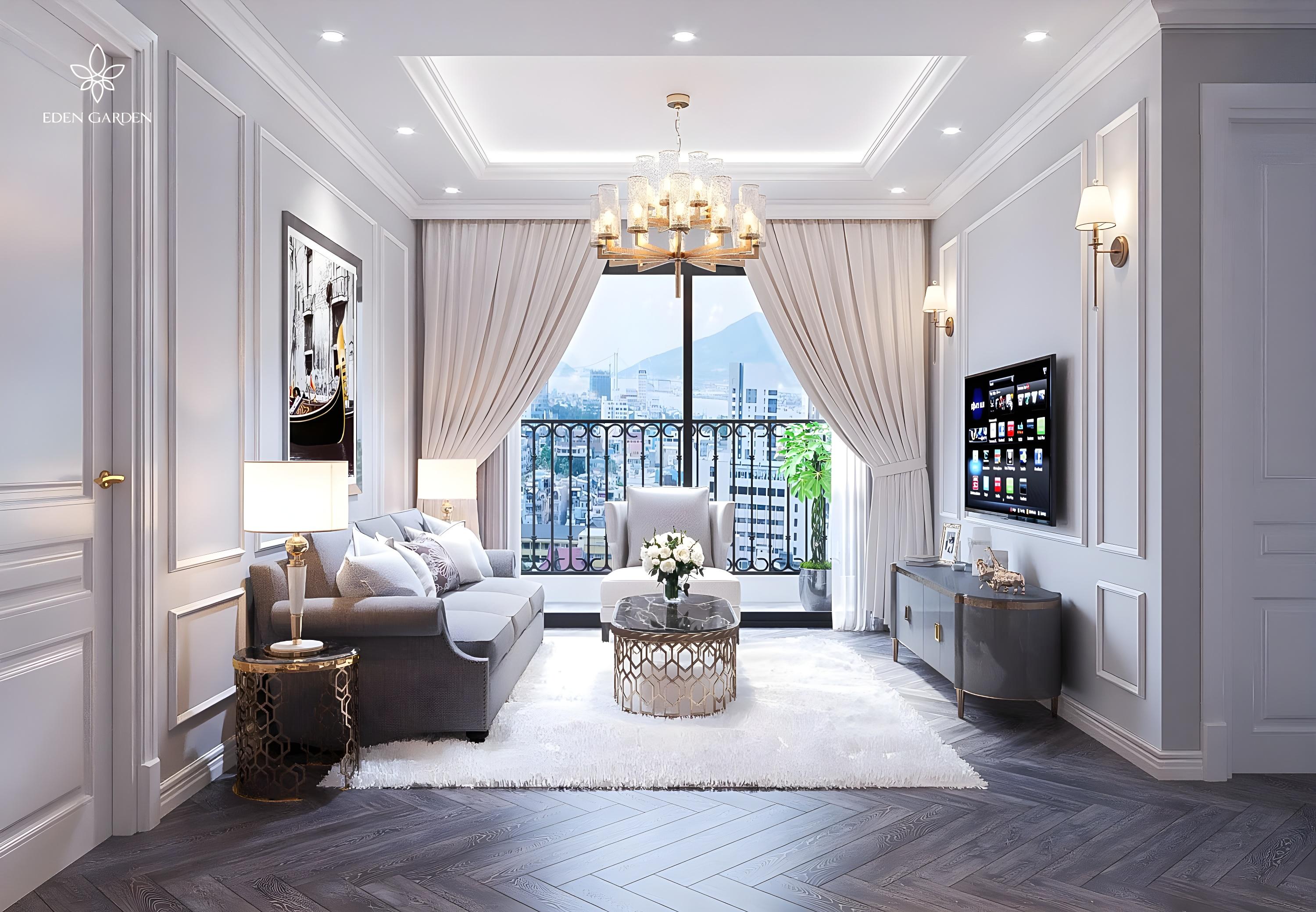 Căn chung cư cao cấp Eden Garden, thành phố Thái Bình, 2 ngủ, 2 vệ sinh, 75,4m2, chỉ từ 750 triệu