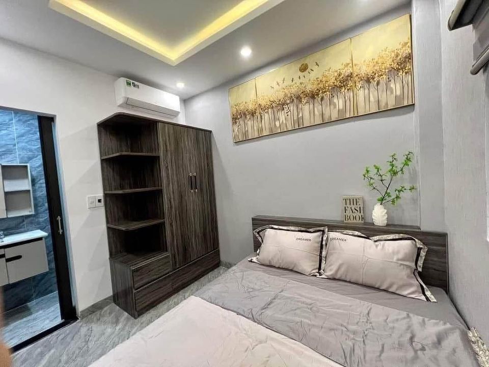 Nhà xây mới 100%, công năng đầy đủ, 2 mặt kiệt Tôn Thất Đạm, diện tích 40m2
