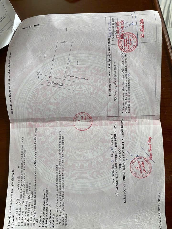 Chủ gửi bán nhà xây ở kiên cố, kết cấu 1 lầu 1 trệt phường Dĩ An, Dĩ An, Bình Dương