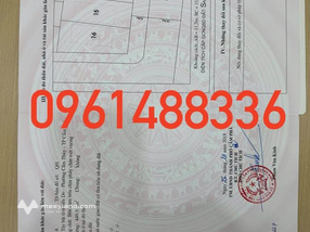 Đất biệt thự hướng Nam 450m2 mặt đường đôi bao biển, giá hời