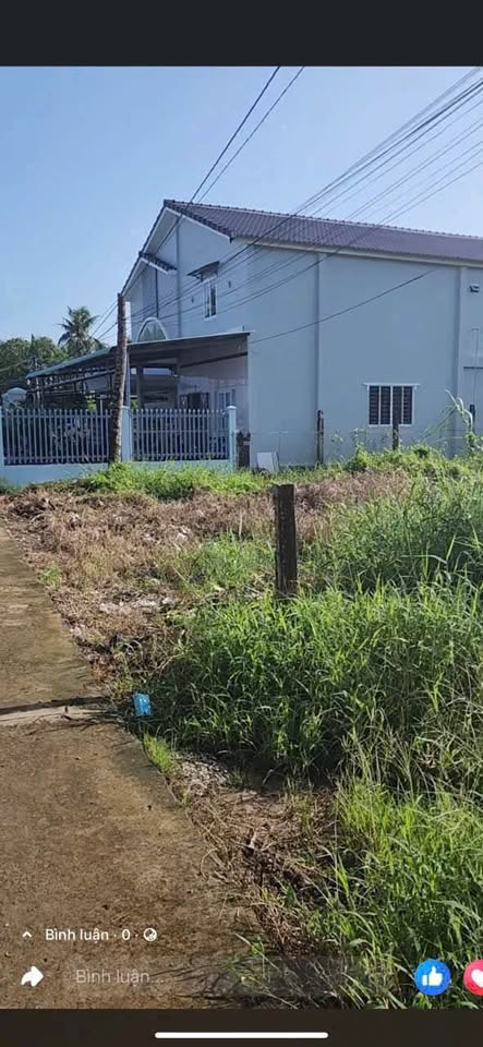 Bán đất nền hẻm 2 Mỹ Xuyên, Sóc Trăng, nở hậu 13m, giá 500 triệu