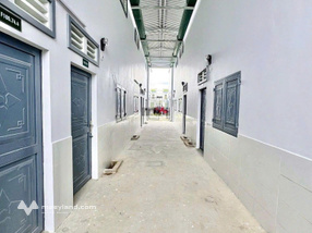 Hạ giá dãy nhà Trọ ngay Lai Uyên Bàu Bàng giá 2ty580 100m2, MT 18M thu nhập hàng tháng đều đặn