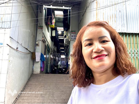 Mặt tiền kinh doanh 10x24m, 2 kiot 14 phòng trọ full khách, đường xe tải, Bình Đức 2, Thuận An