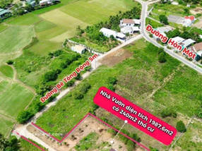 Cần bán nhà vườn xã Diên Thọ, Diên Khánh giá rẻ chỉ 3.5 tỷ (chỉ 1,7tr/m2)