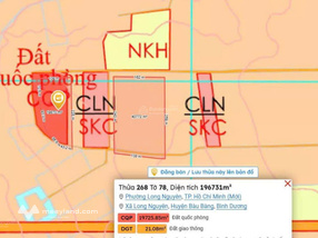 Bán kho, nhà xưởng tại Long Nguyên, Bàu Bàng, Bình Dương, 51 tỷ, 40519.8m2