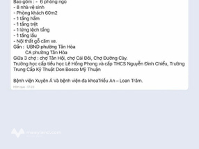 Bán biệt thự vườn 1000m2 tại phường Tân Hòa, Vĩnh Long, gần cầu Mỹ Thuận