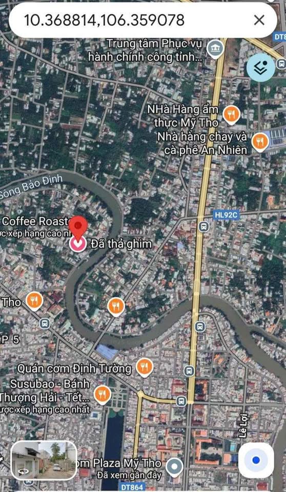 Bán đất vàng 93m² tại Mỹ Tho, Tiền Giang sổ hồng riêng, hẻm ô tô 16 chỗ