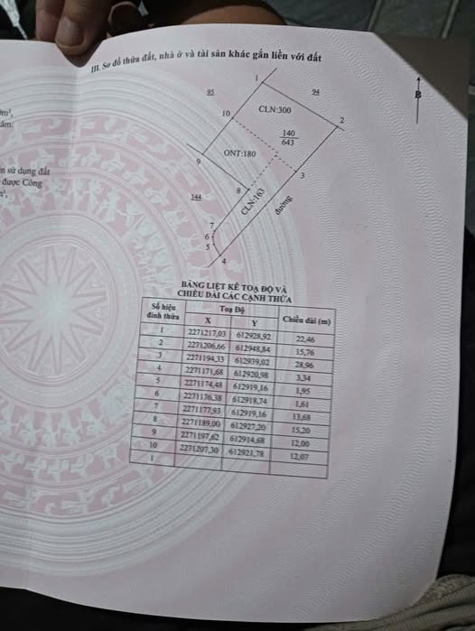 Bán đất thổ cư rộng 643m2, ô tô tận nơi tại Bình Lục, Hà Nam