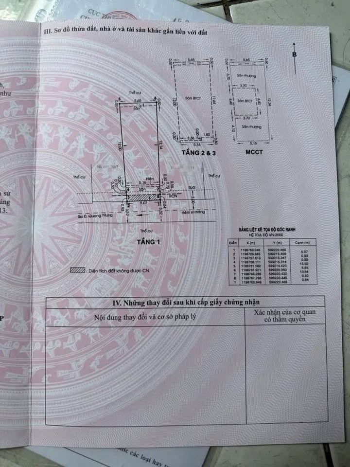 Nhà phố Gò Vấp 4 tầng sân thượng, 6 ngủ, xe hơi thông, sổ đẹp giá tốt