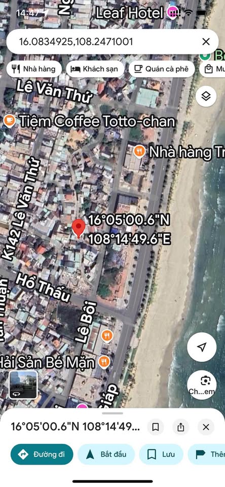 Bán lô đất 3 mặt kiệt Lê Bôi, Sơn Trà - 106m2, cách biển Mỹ Khê 100m