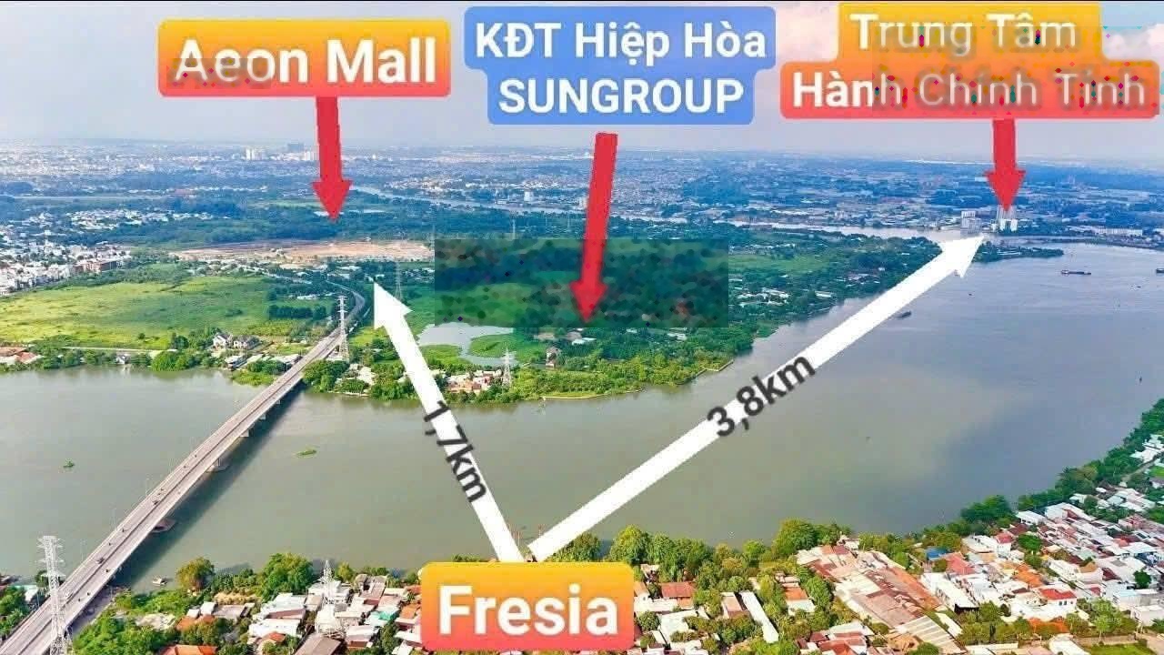Chỉ 179 triệu sở hữu ngay căn hộ 2pn view sông tại fresia riverside biên hòa