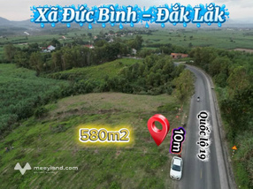 Bán đất 580m2 nở hậu, có thổ cư tại Sông Hinh, Phú Yên