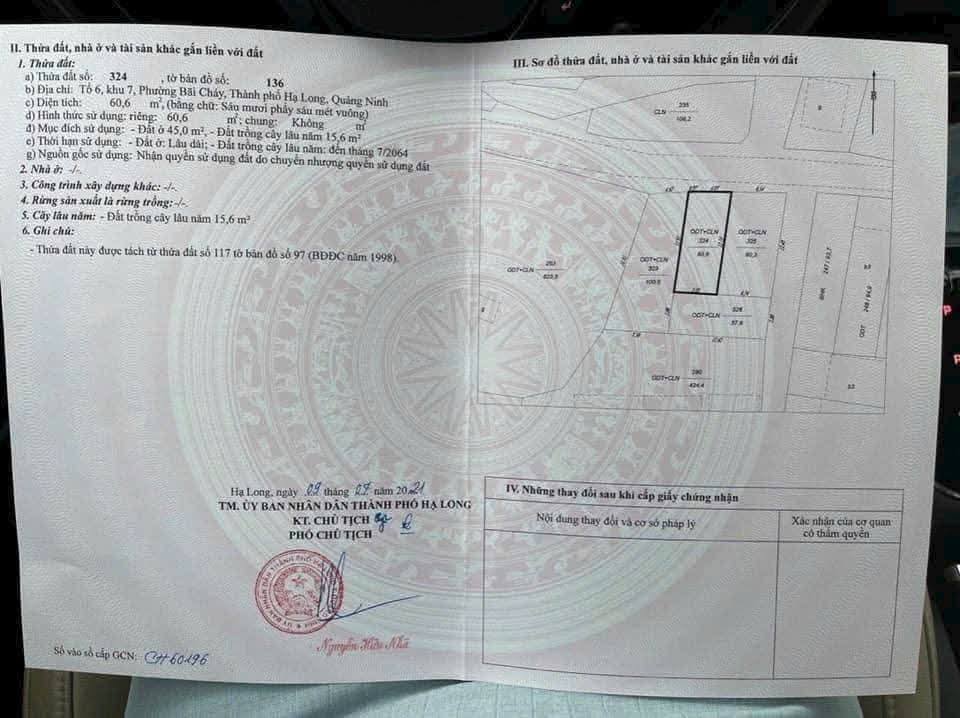 Chào mừng quý khách đến với cơ hội đầu tư và an cư lý tưởng tại mảnh đất vàng Khu 7 Cái Dăm