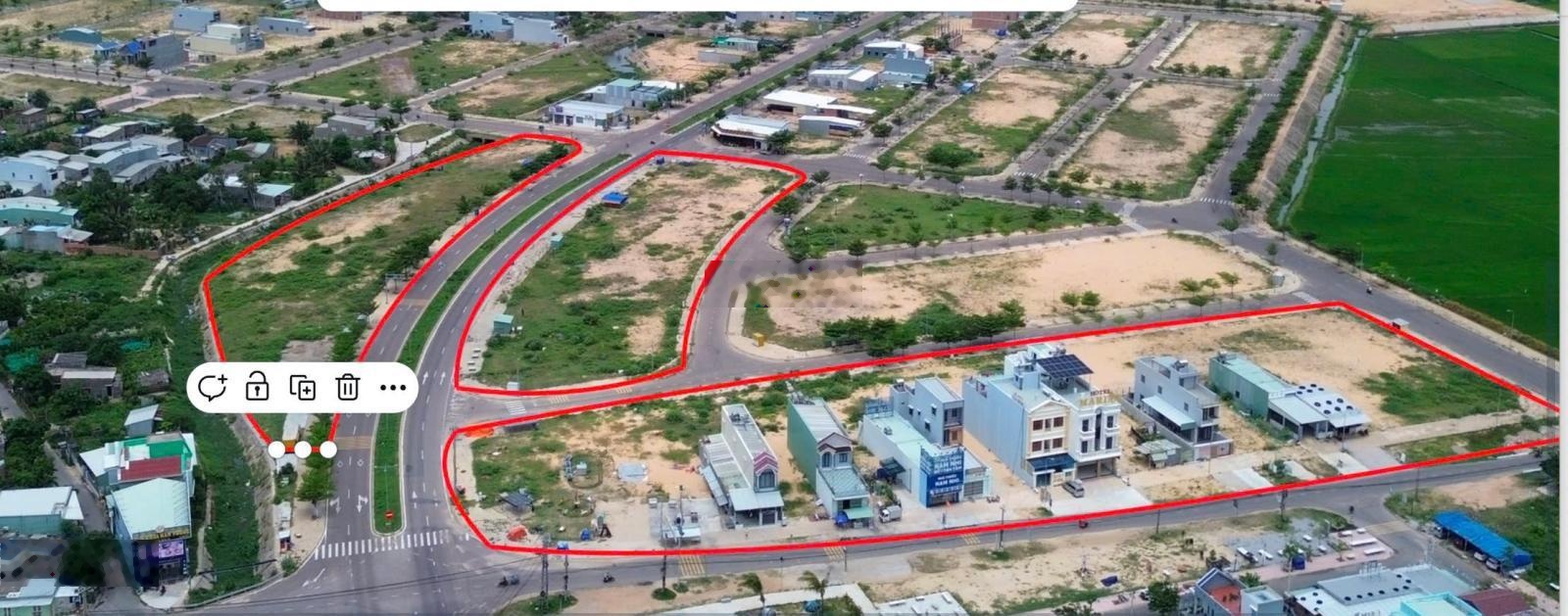 Đất biển 2 mặt tiền Cát Tiến giá chỉ 27.6triệu/m2 trục đường Hoàng Sa