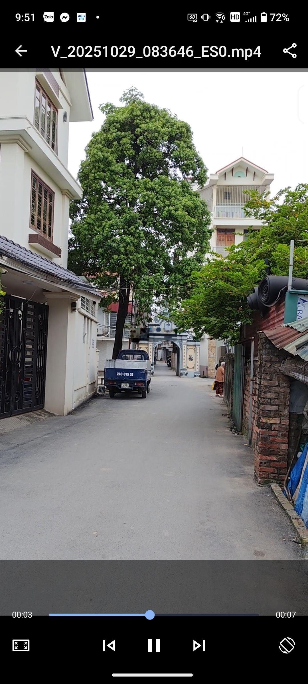 Biệt thự 3 thoáng Xuân Phương, Nam Từ Liêm, Hà Nội 120m2, giá đẹp vượt mức pickleball