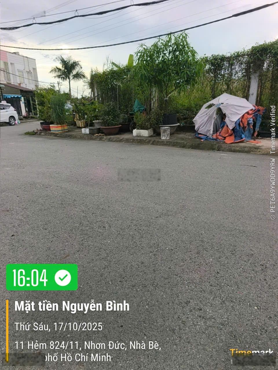 HaiLong Real - đất Lê Thị Tám - ngay công an Nhơn Đức 182.2m 2 mặt tiền gần 3 trường đại học