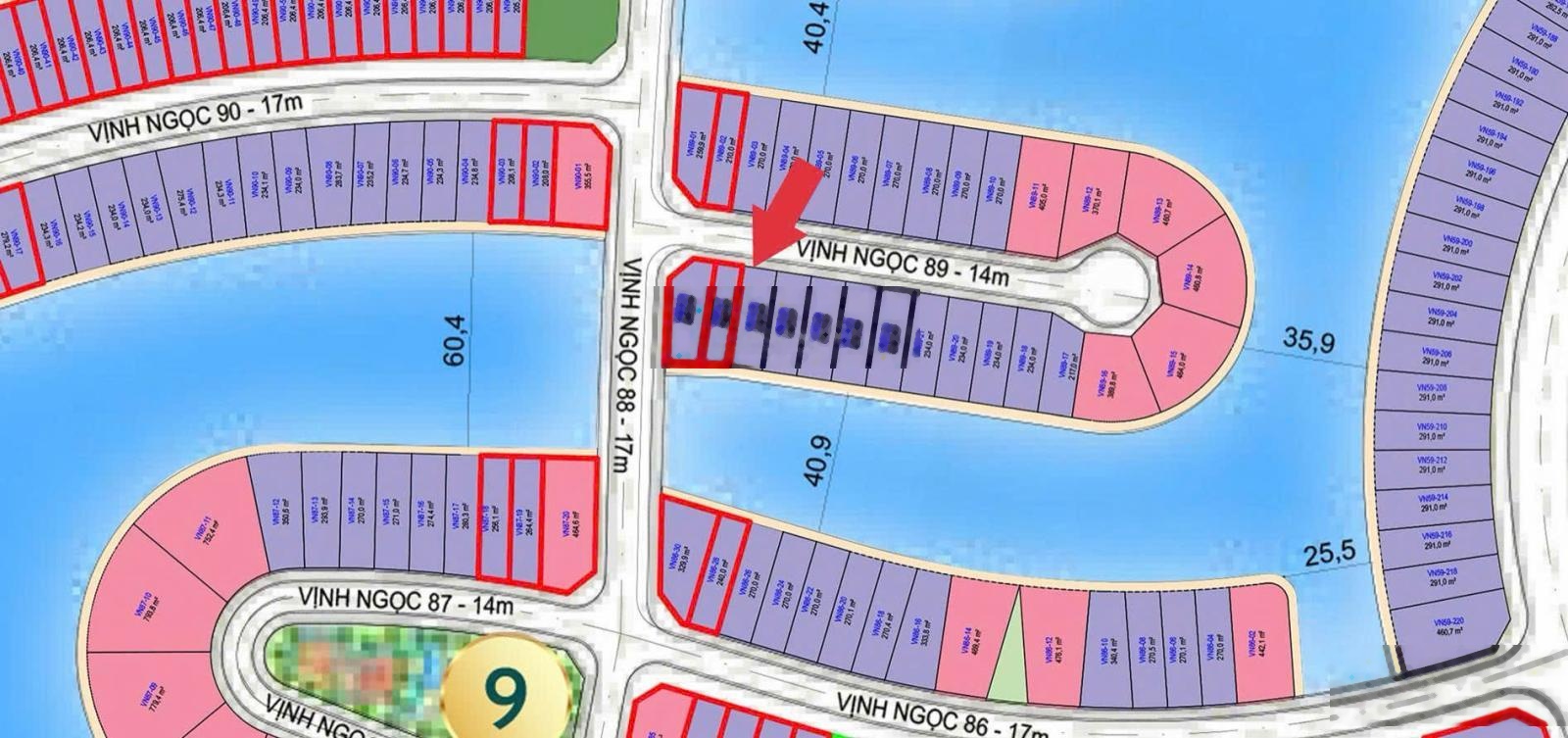 Căn SL VN89 có biển, dt 234m giá rẻ nhất VN còn sót lại. Vinhomes Cần Giờ
