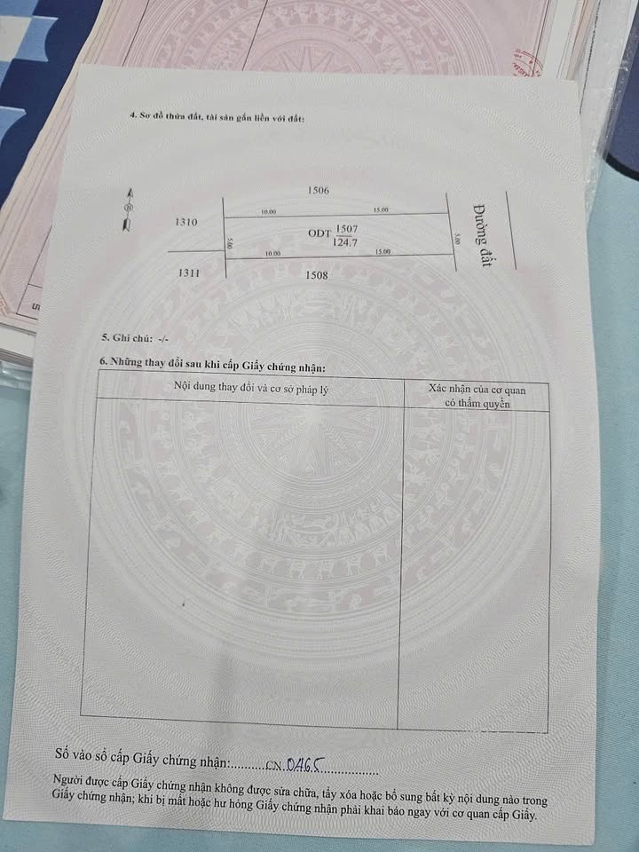 Chỉ còn 1 lô đất vuông vắn, 125m2, mặt tiền 5m tại An Tịnh, Tây Ninh