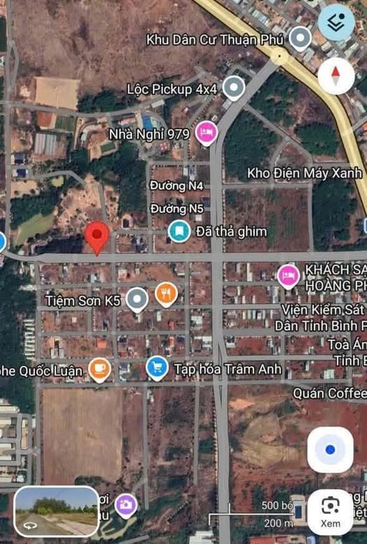 Bán Đất CSDP Tân Phú, Đồng Xoài - Diện tích đẹp, dân đông