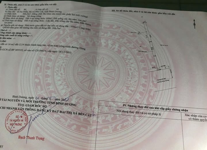 Siêu phẩm đất mặt tiền Hùng Vương, An Điền, Bến Cát, Bình Dương đã chính thức lộ diện