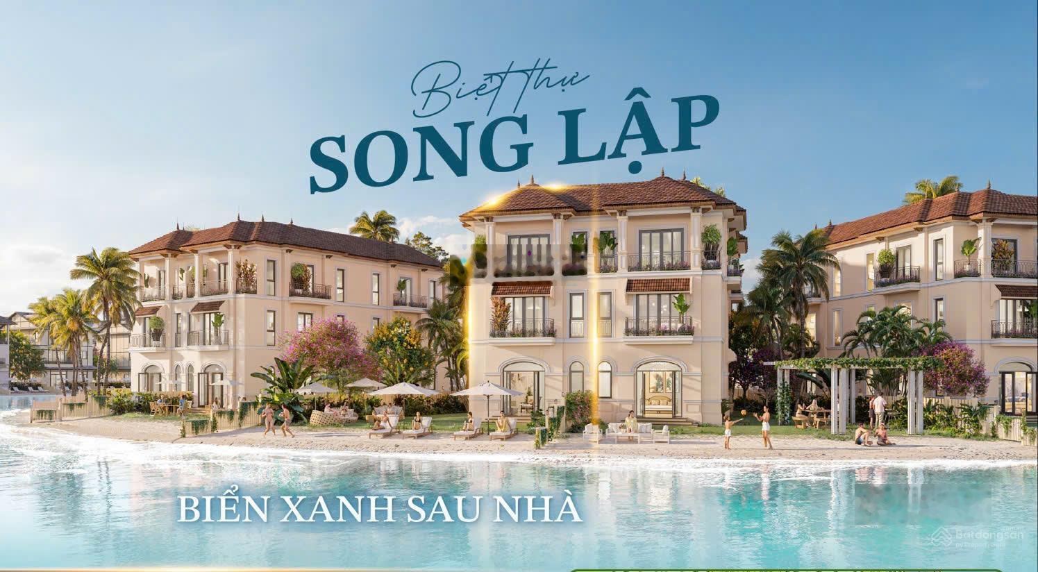 Bán biệt thự vip view biển và công viên tại Vinhomes Cần Giờ giá đơt 1 siêu rẻ