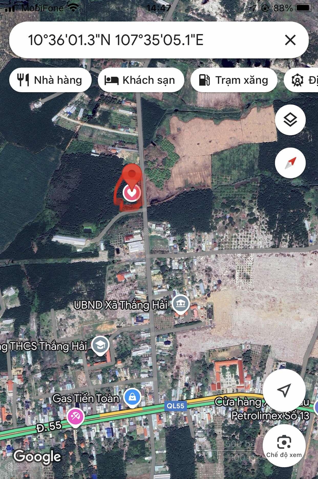 Chuyển nhượng lô đất mặt tiền 70m, vào cụm công nghiệp Thắng Hải, đường lớn, sổ hồng