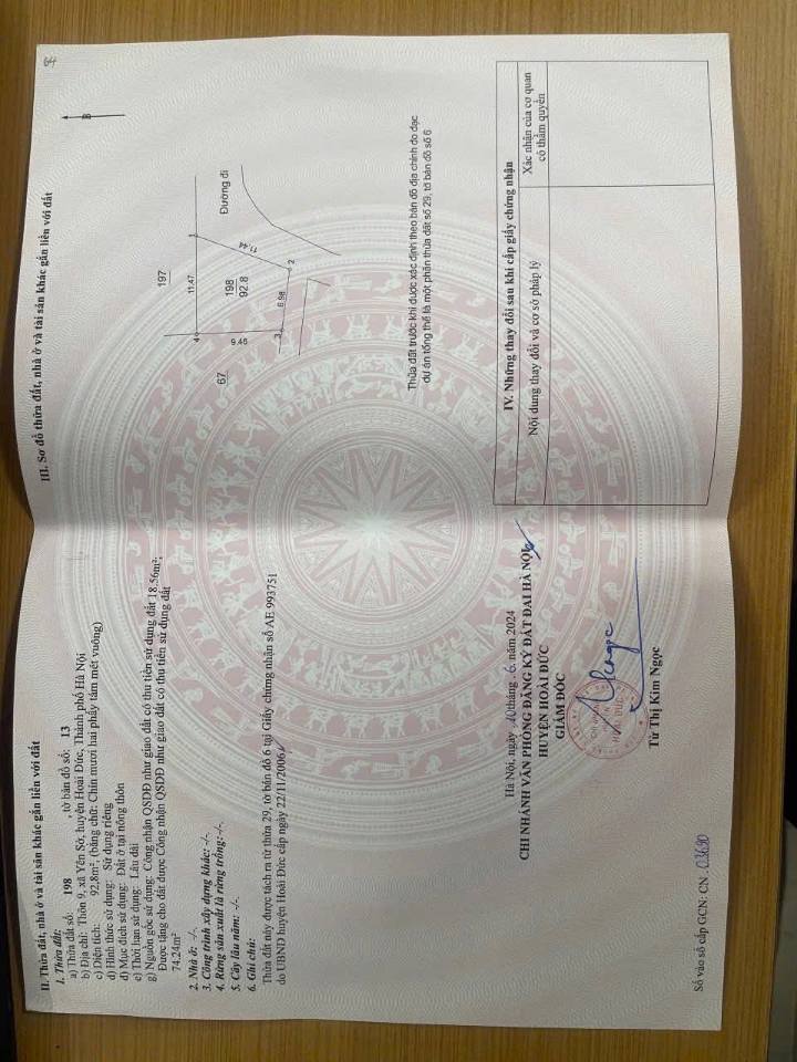 Siêu phẩm đất nền Yên Sở, Hoài Đức, Hà Nội đang chờ chủ nhân xứng tầm