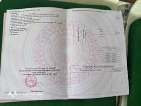 Bán đất nền 600m2 mặt tiền 7,4m đường Xuyên Á, Kiên Giang