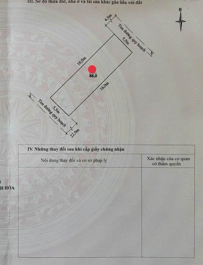 Đất vàng Âu Cơ 88m2, mặt tiền 5.5m, giá hời 12 tỷ