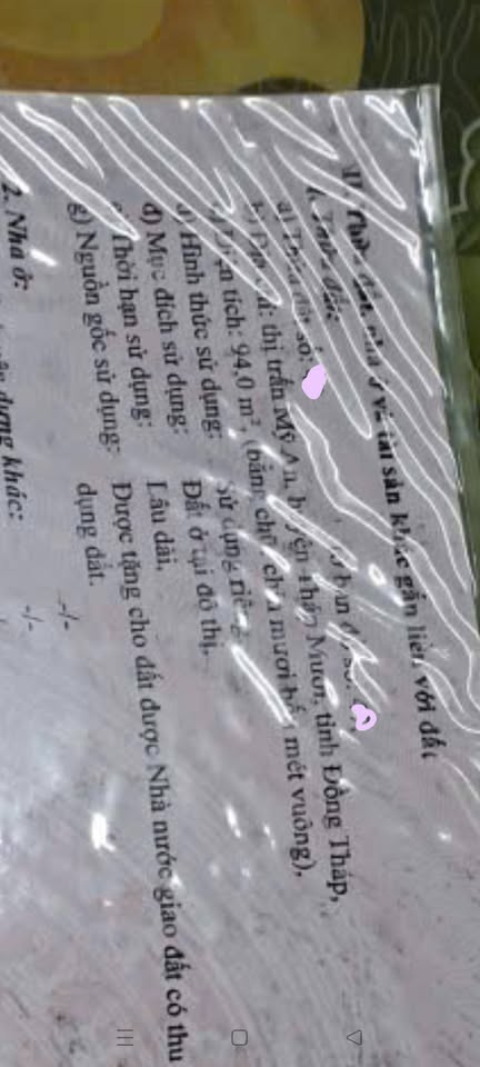 Siêu phẩm đất nền góc đã cập bến Tháp Mười, Đồng Tháp