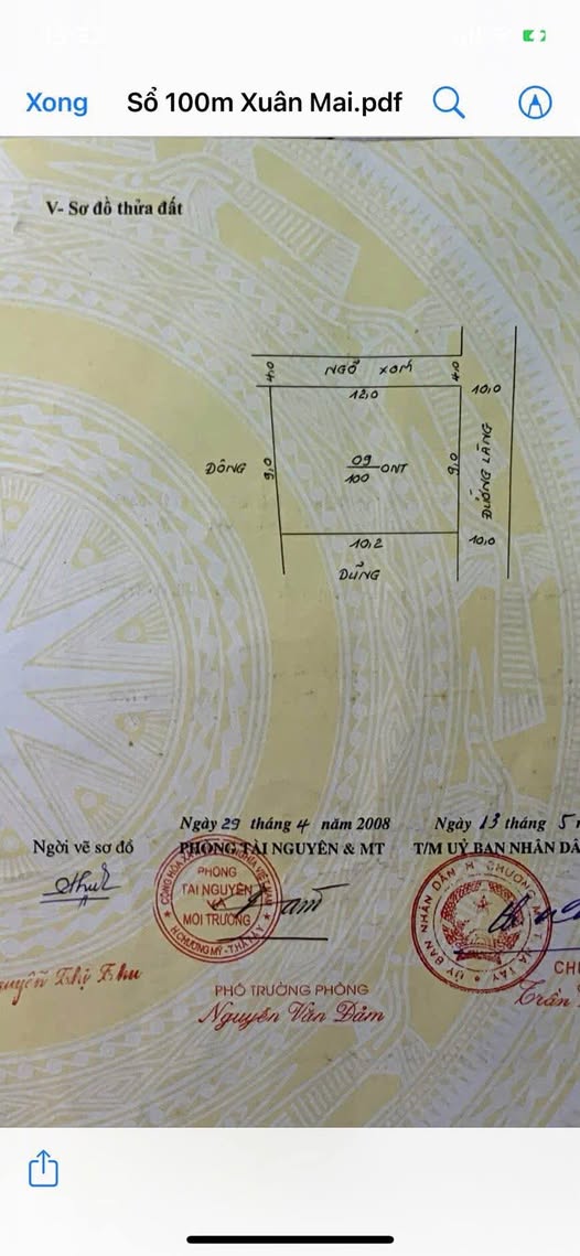 Đất lô góc 100m², mặt tiền 9m, đường 10m, kinh doanh vi vu, giá 3 tỷ