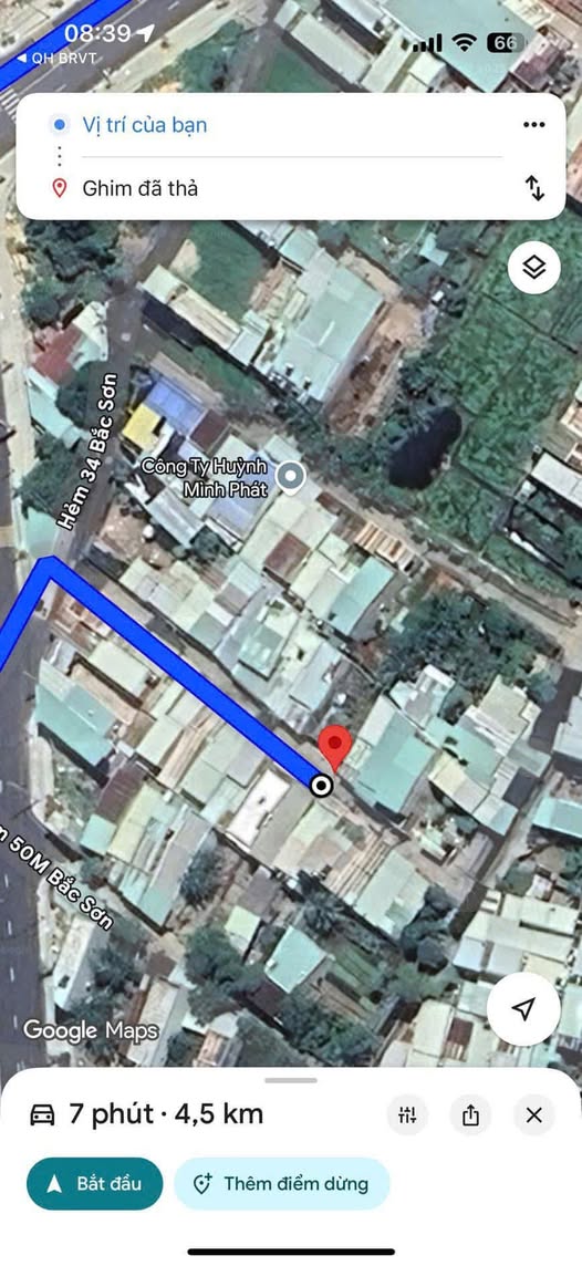 Bán đất sổ riêng 60m² hẻm ô tô 34 Bắc Sơn, Phường 11, Thành phố Hồ Chí Minh 1,69 tỷ