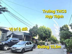 Bán đất 100m2 mặt tiền 13,5m tại Xã Thịnh, Vĩnh Tường, Vĩnh Phúc, gần FPT