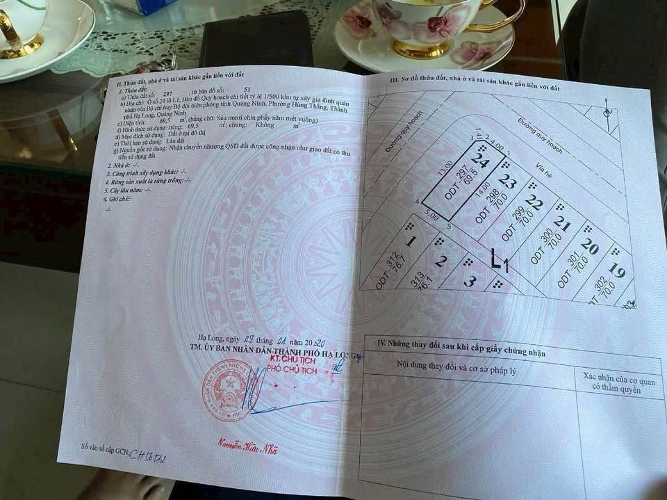 Tọa lạc tại vị trí đắc địa của Thành phố Hạ Long, Quảng Ninh, lô đất tái định cư Biên Phòng Hùng Thắng