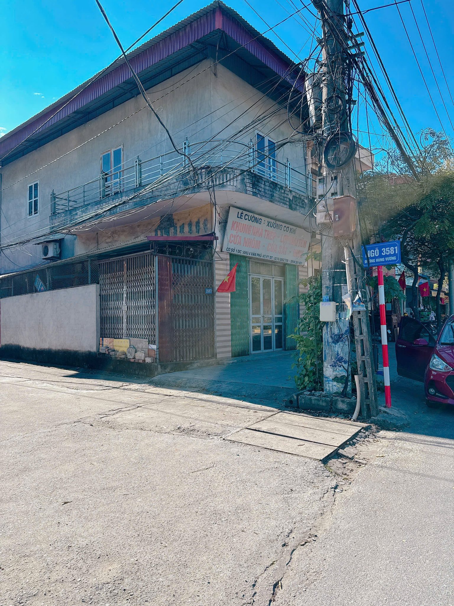 Bán đất nền 85.1m² mặt tiền 5m hướng Đông Nam tại Khu 4B, Vân Phú, Việt Trì