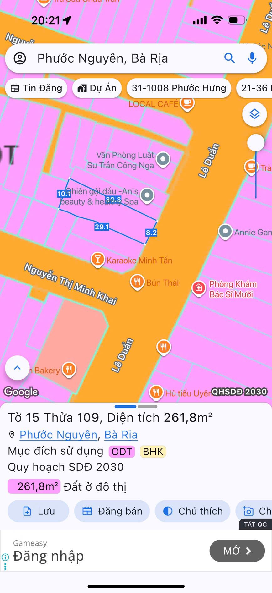 Nhà mặt tiền Lê Duẩn, Bà Rịa kinh doanh đỉnh, nở hậu phát tài, thuê 12 triệu/tháng