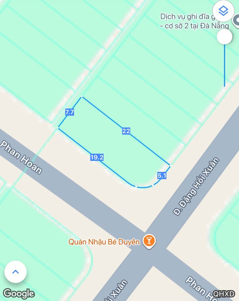 Siêu phẩm đất nền tọa lạc ngay ngã tư Đặng Hồi Xuân - Phan Hoan, Ngũ Hành Sơn