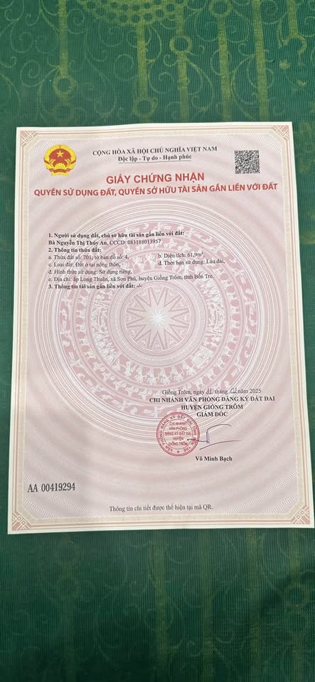 Nhà An Hội 61.9m² chỉ 599 triệu, 2 phòng ngủ, gần QL57