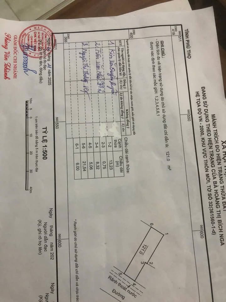 Lô đất vuông vắn, mặt tiền rộng thoáng, sẵn sàng xây tổ ấm tại Vĩnh Tường