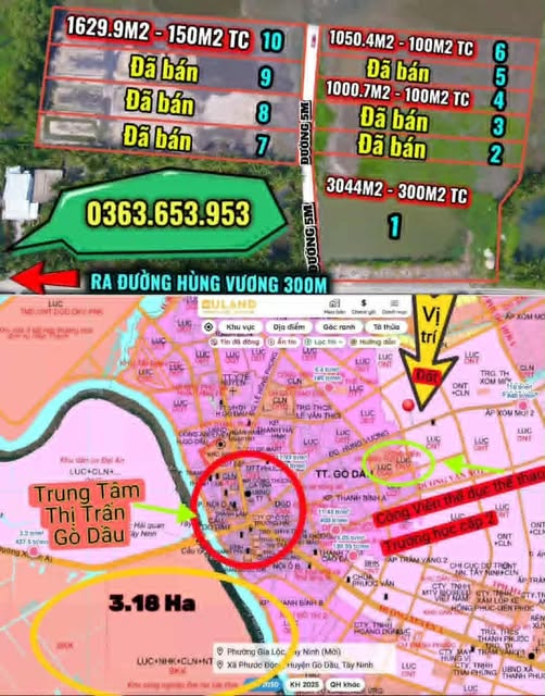 Đất vườn Gò Dầu siêu hot, thổ cư sẵn sàng, đầu tư là lời ngay