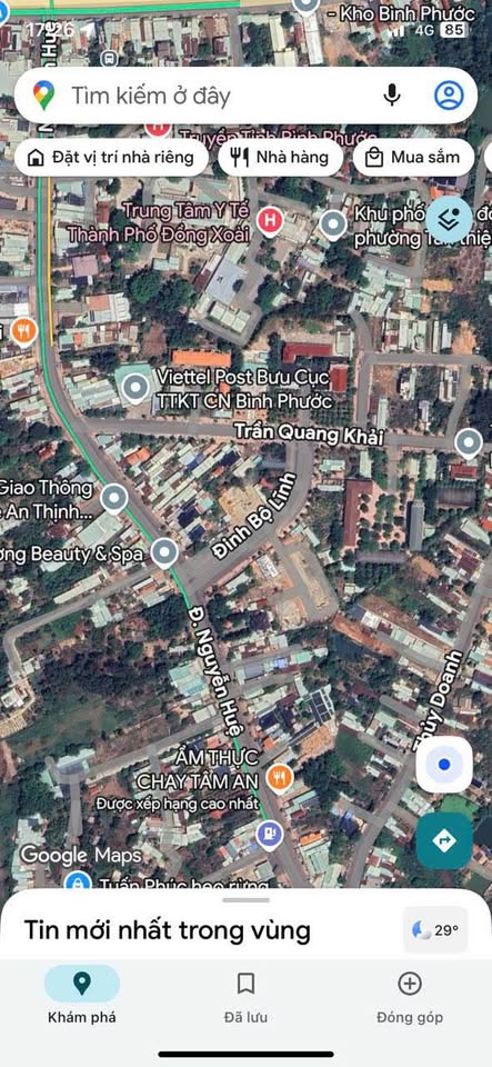 Cần bán lô đất vuông vắn tại Phường Tân Thiện, Thành phố Đồng Xoài, Tỉnh Bình Phước