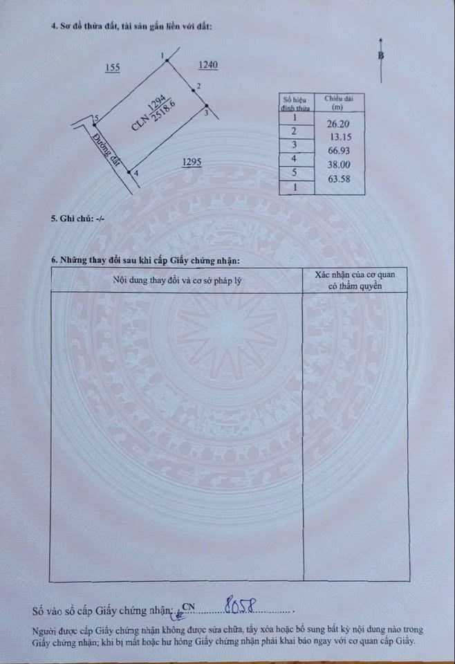 Bán đất Buôn Ma Thuột, Đắk Lắk, gần trung tâm, diện tích 38m2