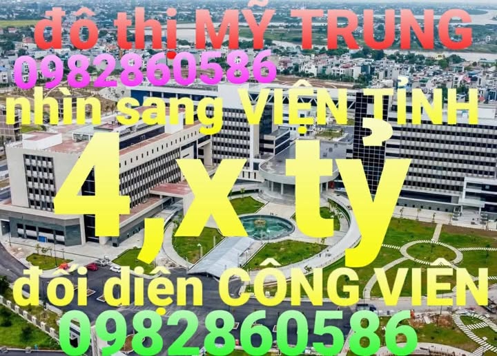 Đất nền vị trí đẹp tại khu đô thị Mỹ Trung, Nam Định