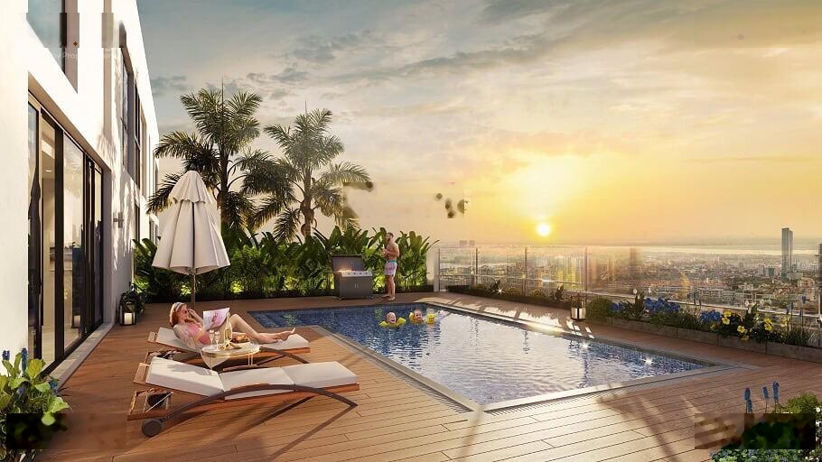 Bán penthouse duplex cực vip - 327m2 giá 35 tỷ - Discovery Complex - biệt thự trên không