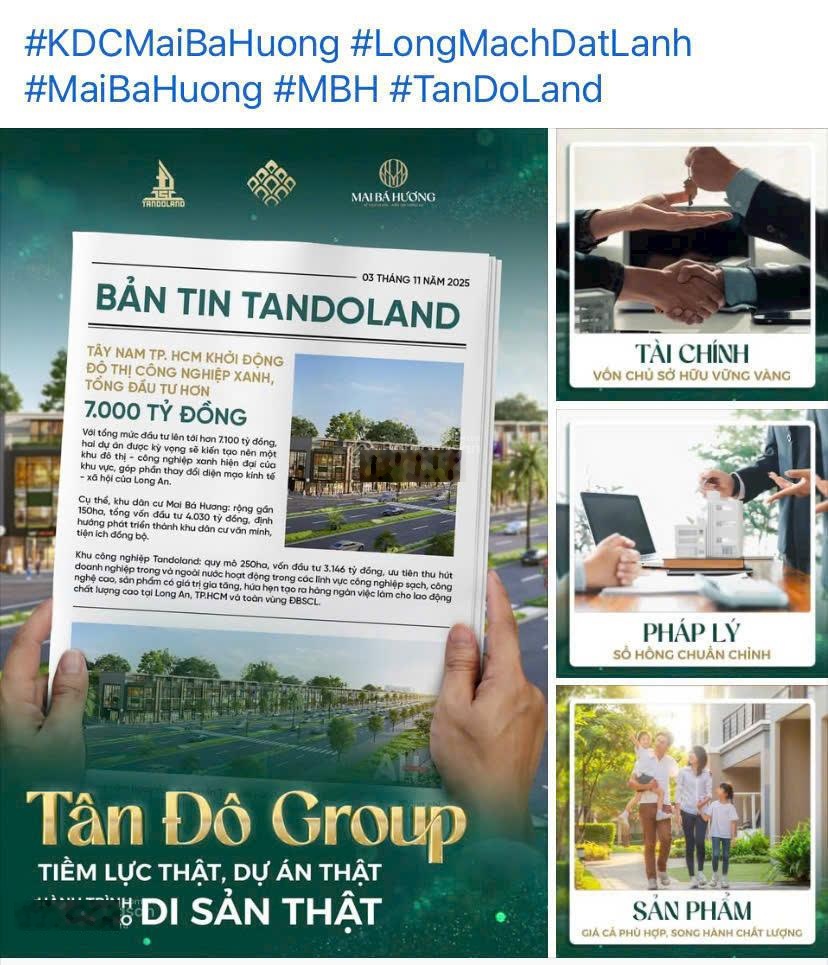 Siêu đại đô thị 146,8ha, thanh toán trước 20% nhận sổ, anh/chị đầu tư liên hệ em để nhận ưu đãi