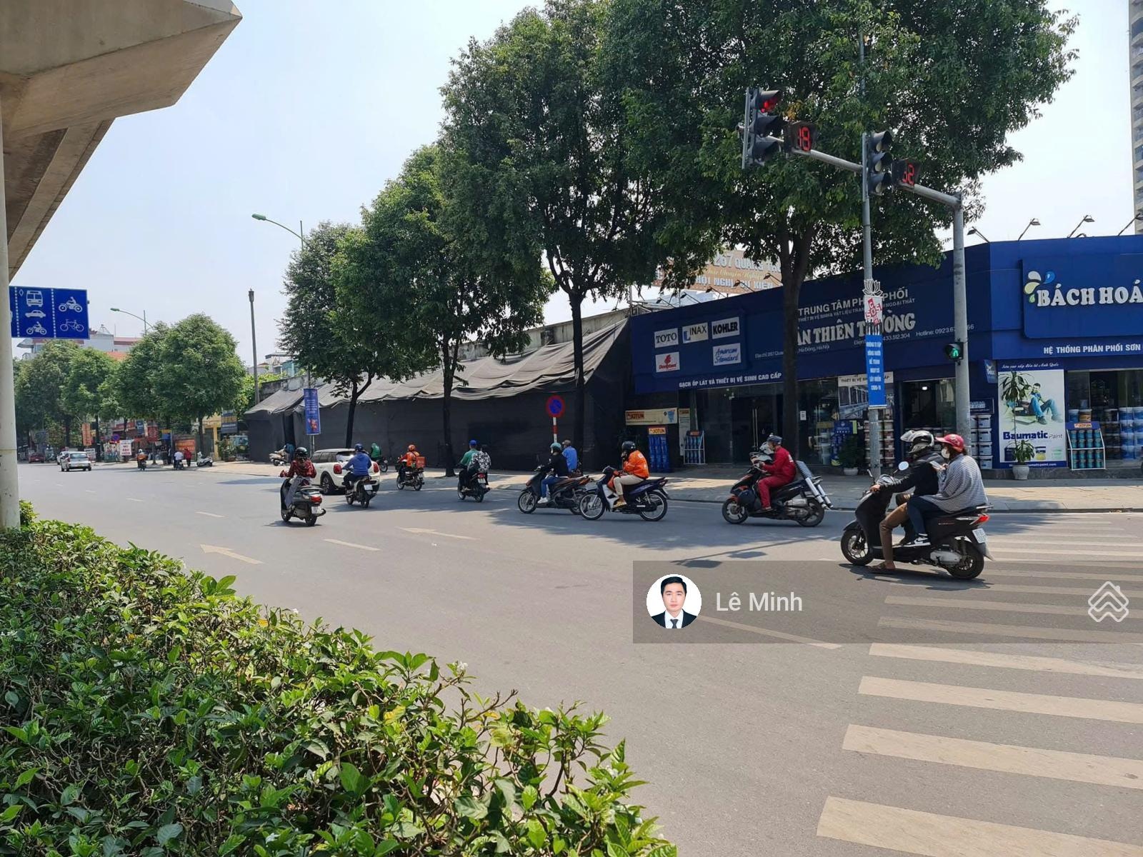 Lô góc mặt phố Quang Trung nhà đông xây chung cư siêu đỉnh DT 11.431m2 mặt tiền 130m giá 570tỷ