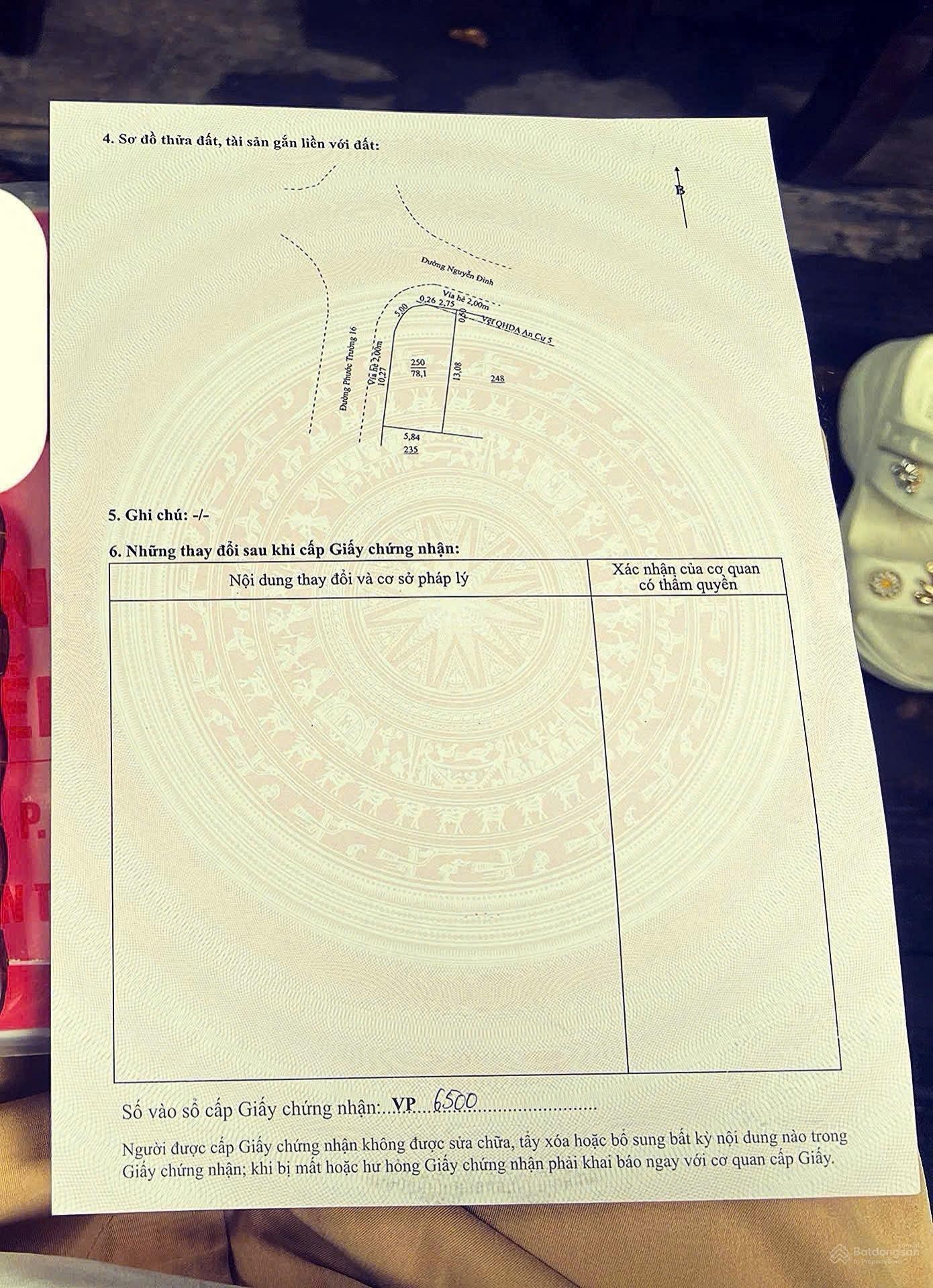 Bán lô góc 2MT Nguyễn Đình ngay sát Vương Thừa Vũ ,cách biển 400m - Giá chỉ 11.x tỷ