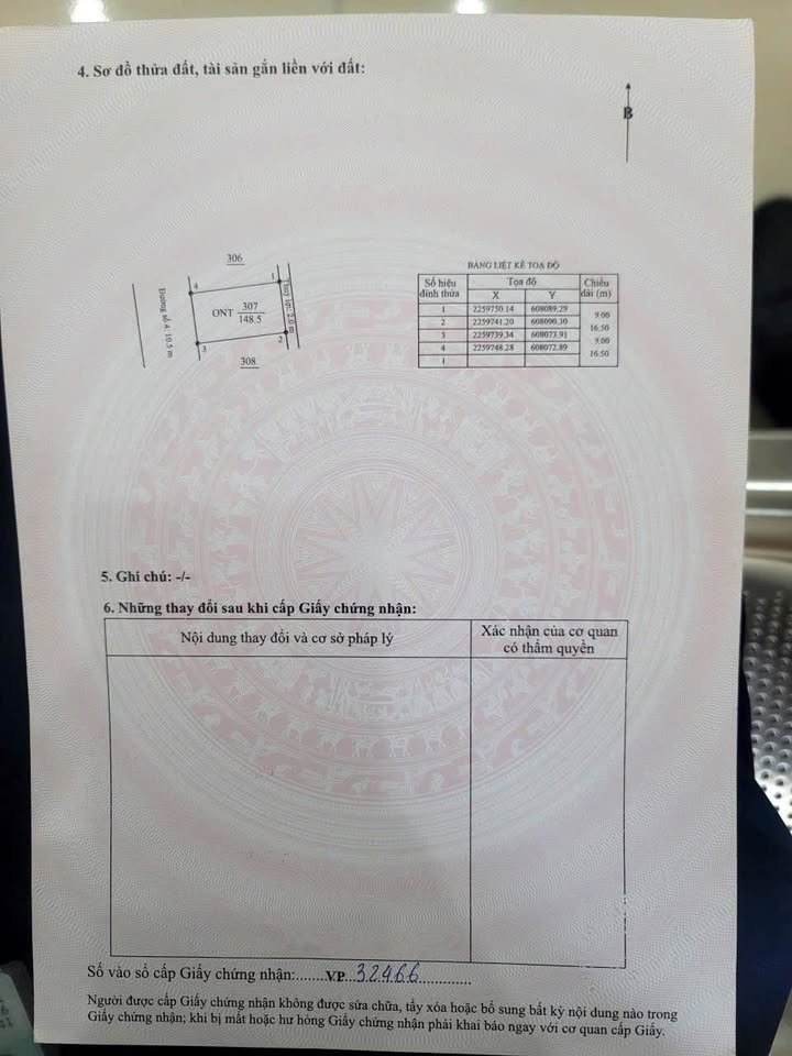 Đất Thái Bình 148m2 mặt tiền 9m, giá chỉ nhỉnh 1.3 tỷ - Cơ hội có 1-0-2
