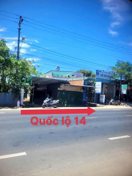 Siêu phẩm đất vàng mặt tiền Quốc lộ 14 - Ngang 23m nở hậu khủng - Chỉ 7.5 tỷ