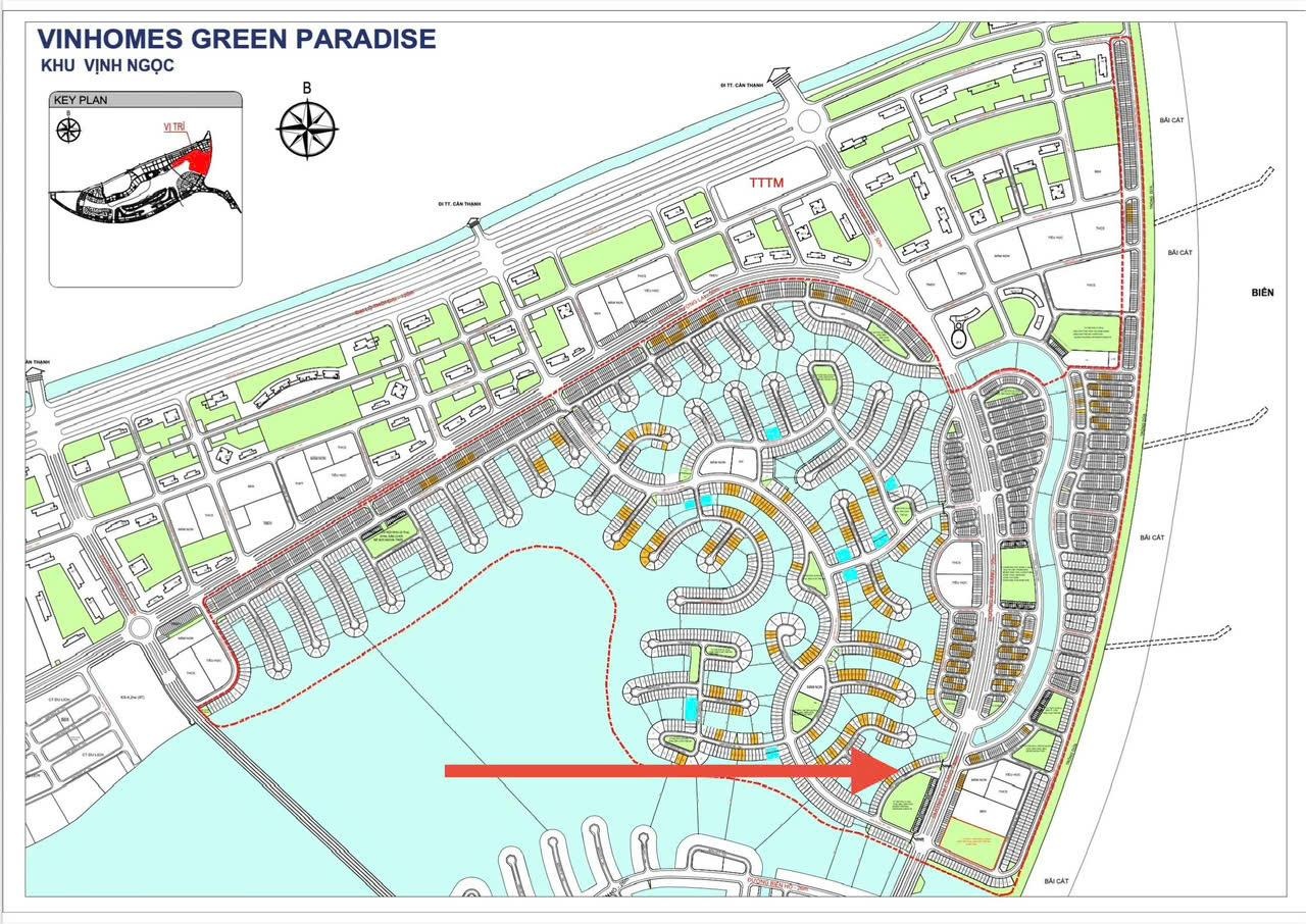 Căn Hoa Hậu biệt thự song lập 181,7m2 Vinhomes Cần Giờ